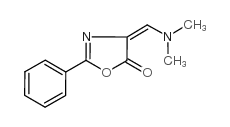 4-[(二甲基氨基)亚甲基]-2-苯基-1,3-噁唑-5(4h)-酮结构式