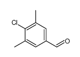 4-氯-3,5-二甲基苯甲醛结构式