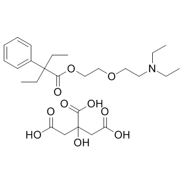 Oxeladin (citrate) Structure