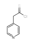 Acetyl chloride,2-(4-pyridinylthio)- Structure