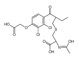 Ethacrynic Acid Mercapturate结构式