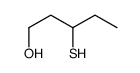 3-sulfanylpentan-1-ol Structure