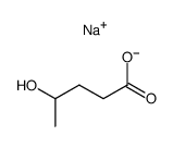 4-羟基戊酸钠结构式