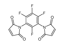 1-[3-(2,5-dioxopyrrol-1-yl)-2,4,5,6-tetrafluorophenyl]pyrrole-2,5-dione结构式