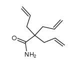2,2-diallyl-pent-4-enoic acid amide结构式