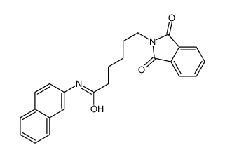 6-(1,3-dioxoisoindol-2-yl)-N-naphthalen-2-ylhexanamide Structure