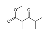 Methyl 2,4-dimethyl-3-oxopentanoate Structure