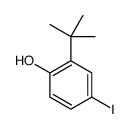 2-tert-butyl-4-iodophenol结构式