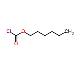 氯甲酸正己酯结构式