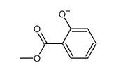 2-(Methoxycarbonyl)phenolate Structure