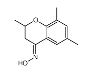 N-(2,6,8-trimethyl-2,3-dihydrochromen-4-ylidene)hydroxylamine Structure