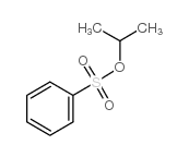 苯磺酸异丙酯结构式