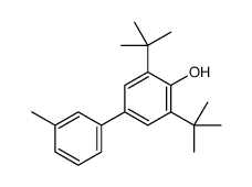 2,6-ditert-butyl-4-(3-methylphenyl)phenol结构式