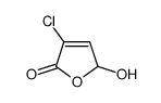 4-chloro-2-hydroxy-2H-furan-5-one Structure