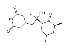 4-[(R)-2-[(1R,3S,5S)-3,5-Dimethyl-2-oxocyclohexyl]-2-hydroxyethyl]-2,6-piperidinedione结构式