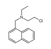 2-chloro-N-ethyl-N-(naphthalen-1-ylmethyl)ethanamine Structure