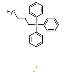 Lithium butyl(triphenyl)borate(1-) Structure
