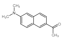 1-(6-二甲胺基萘-2-基)乙酮结构式