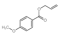 Benzoic acid,4-methoxy-, 2-propen-1-yl ester Structure