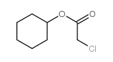 Acetic acid, 2-chloro-, cyclohexyl ester Structure