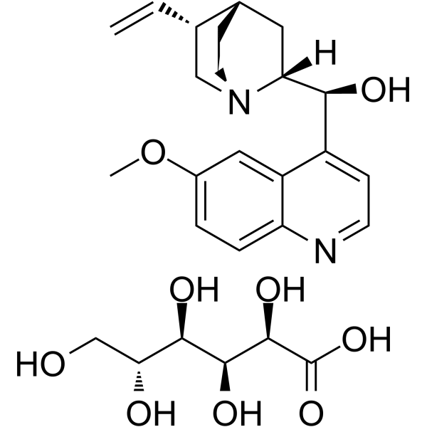 葡萄糖酸奎尼丁结构式