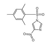1-(MESITYLENE-2-SULFONYL)-4-NITROIMIDAZOLE结构式