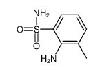 2-氨基-3-甲基苯磺酰胺结构式