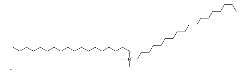二甲基二(十八烷基)碘化铵结构式