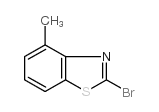 2-溴-4-甲基苯并噻唑结构式