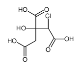 chlorocitric acid Structure