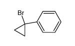 1-phenyl-1-bromocyclopropane Structure