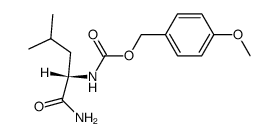 Z(OMe)-Leu-NH2 Structure
