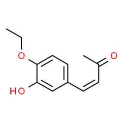 3-Buten-2-one,4-(4-ethoxy-3-hydroxyphenyl)-(9CI) Structure