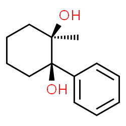 1,2-Cyclohexanediol,1-methyl-2-phenyl-,(1R,2R)-rel-(9CI) structure