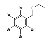 1,2,3,4,5-pentabromo-6-(ethoxymethyl)benzene Structure