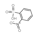 2-nitrobenzenesulfonic acid Structure