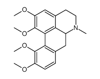 1,2,10,11-tetramethoxy aporphine Structure