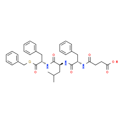 Suc-Phe-Leu-Phe-SBzl structure