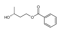 Benzoesaeure<(R)-3-hydroxybutyl>ester Structure