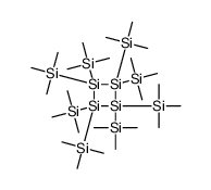 [1,2,2,3,3,4,4-heptakis(trimethylsilyl)tetrasiletan-1-yl]-trimethylsilane结构式