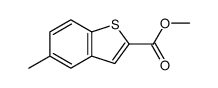 5-甲基-苯并[B]噻吩-2-羧酸甲酯结构式