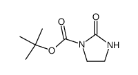 tert-Butyloxycarbonyl-imidazolidin-2-one结构式