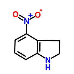 4-硝基吲哚啉结构式