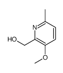 3-Methoxy-6-methyl-2-Pyridinemethanol结构式