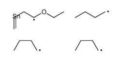 tributyl(1-ethoxybut-3-enyl)stannane结构式