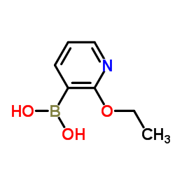 2-乙氧基吡啶-3-硼酸结构式