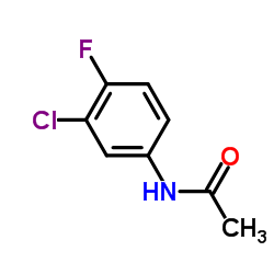 3-氟-4-氟乙酰苯胺结构式