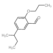 5-(sec-Butyl)-2-propoxybenzaldehyde结构式