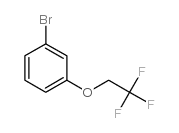 1-溴-3-(2,2,2-三氟乙氧基)苯结构式