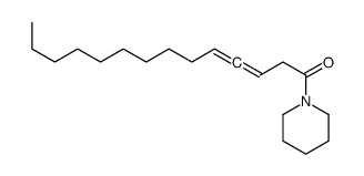 1-piperidin-1-yltetradeca-3,4-dien-1-one结构式